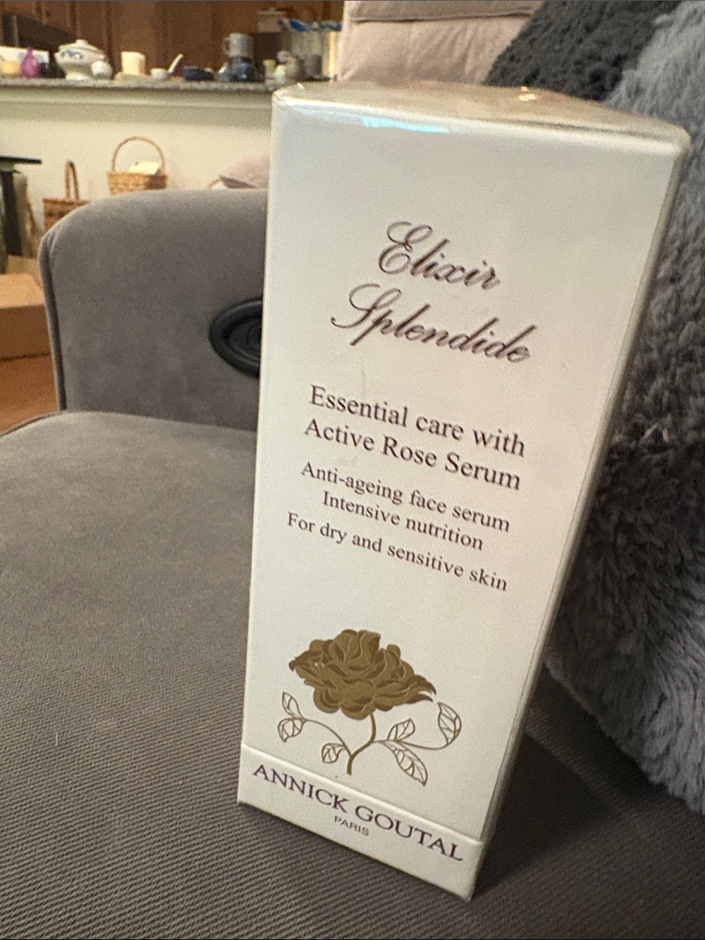 Elixir Splendide Active Rose Serum — White & Gold